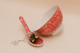 Jade Blossom Necklace (Gold sparks)